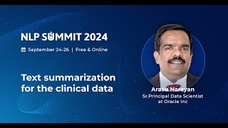 Text summarization for the clinical data