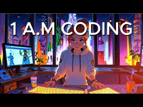1AM Coding Session – Chill Focus Beats for Deep Work & Programming 💻🎧