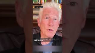 Actor #RichardGere Reads Poem by Palestinian Poet Mahmoud Darwish