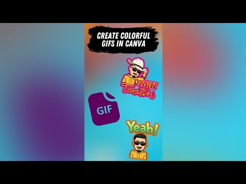 Create a Colour Changing Gif in Canva | Cool Canva Tricks 2022