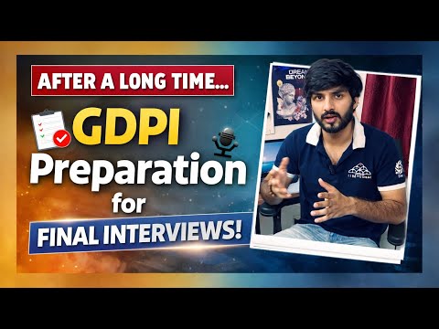 Finally MBA Interviews Coming Up? GDPI Preparation Strategy🎯| Must Watch 