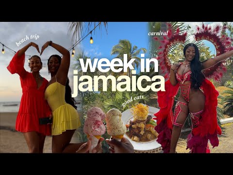 LIVING IN JAMAICA VLOG | carnival, good eats, making new friends