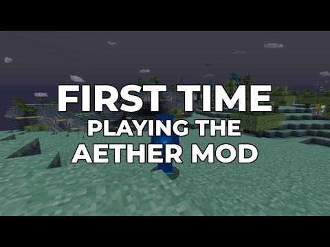 Playing The Minecraft Aether Mod For The First Time