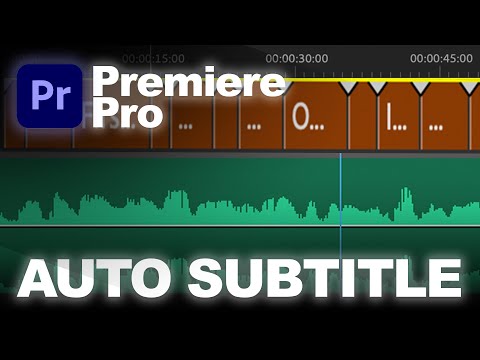 How To Create Automatic Subtitles In Premiere Pro