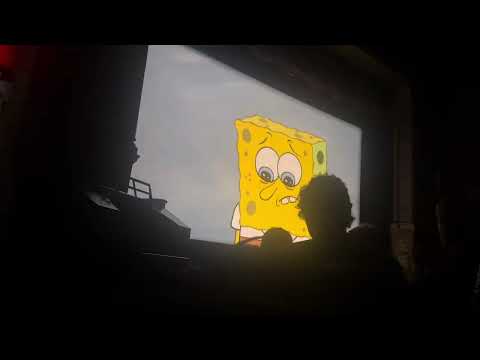 (FLASH WARNING) theater reaction to the last twenty minutes of the spongebob movie, 09/27/2024