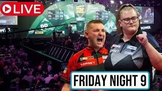 LIVE - World Darts Championship NIGHT 9 Friday