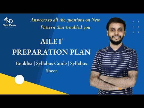 AILET Preparation Strategy | Syllabus Booklist and Preparation Plan | NerdDose | Divya Kumar Garg