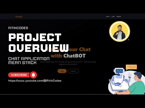 Chat Application Using MERN Stack with AI Integration | Full Chatify App Overview 🚀