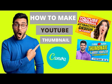 how  to Make Thumbnail for YouTube Videos(2022) @Design with Canva