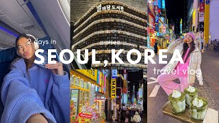 Korea Vlog | First Time in Seoul, K-Beauty Makeover, Viral Cafes, Shopping, and more!