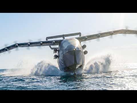 US Marine Corps NEW WIG Vehicle FLIES Just Above Water at INCREDIBLE Speeds