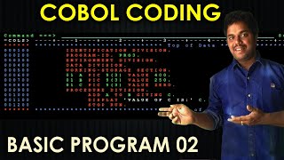 Basic Cobol Program 02 | COBOL Coding | COBOL | JCL | DB2 | CICS | Mainframe | Purushotam Academy