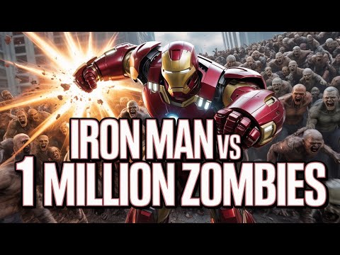 IRON MAN VS 1 MILLION ZOMBIES: Can the Hulkbuster Survive?