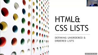 HTML & CSS Lists