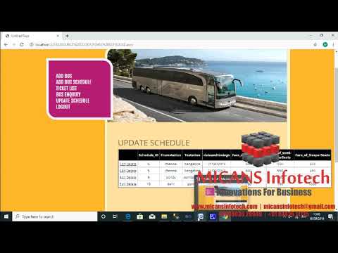 ASP .NET SOURCE CODE FOR ONLINE BUS RESERVATION SYSTEM