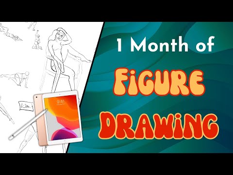 1 Month of Gesture Drawing! Starting with a FREE Art Curriculum!
