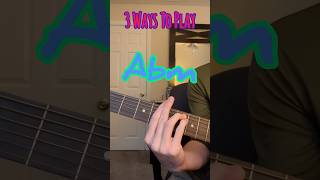 3 Ways to Play Abm #acts238 #jesussaves #guitarlesson #guitar #music #song #songs #learning#chords