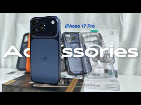 Best iPhone 17 Pro Accessories: Protect, Charge & Case