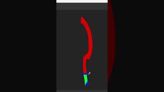 Creating a Khopesh in Blender #shorts  #blender #3dmodeling #sword #blender3d #blenderart