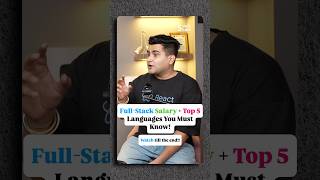 Full-Stack Salary + Top 5 Languages You Must Know! 💼🔥 #shorts #jobs #salary