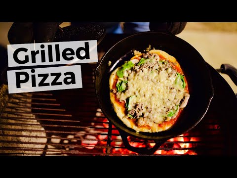 How To Make Homemade Grilled Pizza {Recipe} //From Dough to Grill