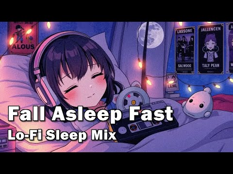 Lo-Fi for Sleep 🛏️ | 6 Hours of Soothing Beats Under the Moonlight