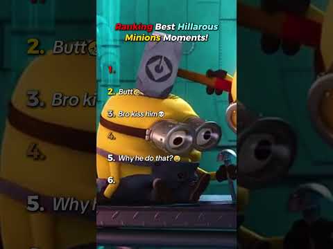 Ranking Hilarious Minions Moments!