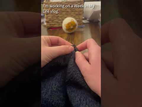 Week in My Life : Hobby Edition Coming Soon!#knitknitknit #weekinmylife