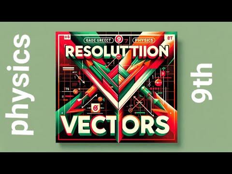 How vectors are resolved.@Physicslearnings .components of a vector.