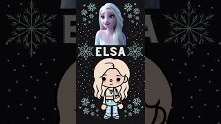 Making Frozen in #tocaboca