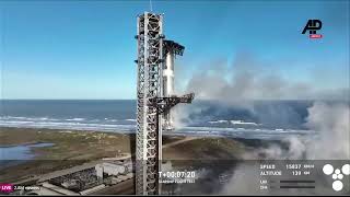 SpaceX launches seventh Starship in deployment test, prototype fails in space