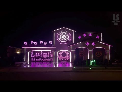 Luigi's Mansion - Halloween (Light Show)