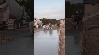 Diy Pour Concrete #construction #shortsfeed #diyconstruction