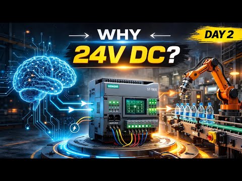 PLC Power Supply Basics | SMPS Explained | Day 2 | 30-Days PLC Series | 