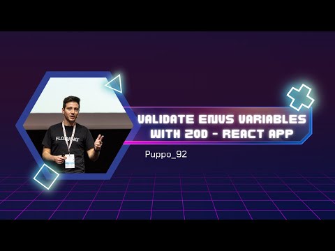 Validate environment variables with Zod - React App