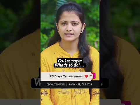 Ips divya tanwar guidance for upsc Divya tanwar speed to upsc and best guideline #divyatanwar