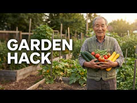KOREAN GARDENING HACK: How To Get Tons of Produce in Home Garden For DIRT CHEAP