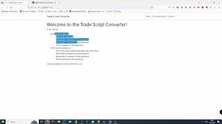 TradeScript Convertor demo (Pinescript to Metatrader 4/5)