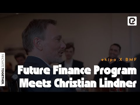 Future Finance Program Meets Christian Lindner // powered by ekipa