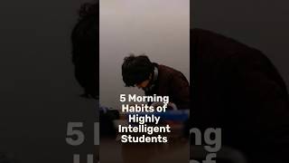 5 morning habits of highly intelligent people #morninghabit #intelligence #healthyhabits #personal