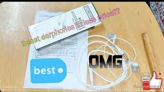 Unboxing of beast earphones from Clubfactory| REALLY BEAST??| very good sound clarity.