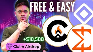 3 FREE & EASY Crypto Testnet Airdrops to Start Farming RIGHT NOW! | Aztec Network, Miden, Camp
