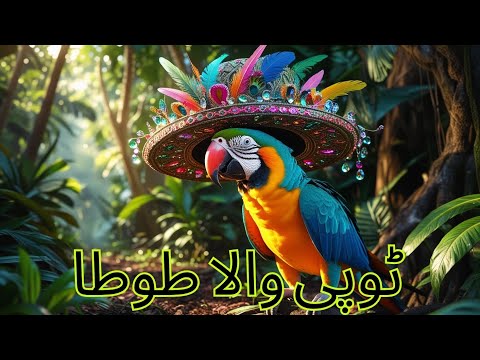 Topi wala tota 🦜| #trending #story #viral #youtube #pakistan 