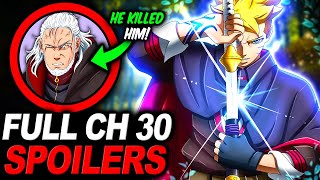 🚨🚨Boruto CAPTURED & Koji's MURDER - Boruto Two Blue Vortex Chapter 30 Spoilers🚨🚨