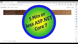 5 Min Tutorial (ASP.NET Core 7) CSS style sheet for Razor page