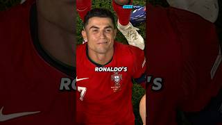Ronaldo broke down in front of thousands… after what that player did to his leg. #ronaldo #shorts
