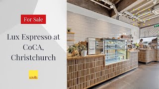 Business for Sale | Lux Espresso at CoCA