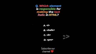 comment your answer ❤️#programminglanguage #lovecoders #htmltutorial