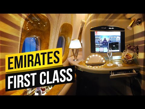 AMAZING Emirates First Class Suite Flight Review | 777-300ER