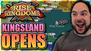 Kingsland Opens [2293 Restart Account]  Rise of Kingdoms